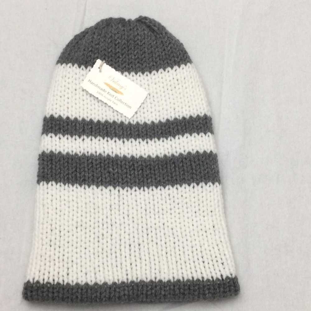 (2 Styles/1 Price) Handmade Reversible Beanie Collection # 402